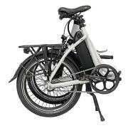 Vélo à assistance électrique pliant Folky : Blanc 16Ah