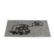 Tapis d'intérieur : Camping-car gris 25 x 50 cm