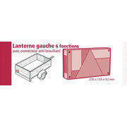 Feu arrière gauche