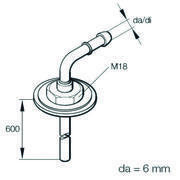 Tube plongeur standard