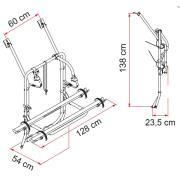Porte-vélos Carry Bike pour mini-van : VW T4