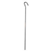 Piquet fil avec crochet en acier : longueur 24 cm