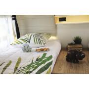 Prêt à dormir 100% Coton : TROPICAL 130X190 CM Coupe Gauche