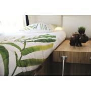 Prêt à dormir 100% Coton : TROPICAL 130X190 CM Coupe Gauche