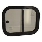 Baie réversible coulissante : spécifique guillotine 500 x 600