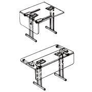 Tirette de table simple