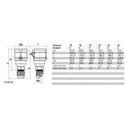 Fiche femelle CEE 17 Quick connect