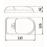 Plafonnier à Leds simple
