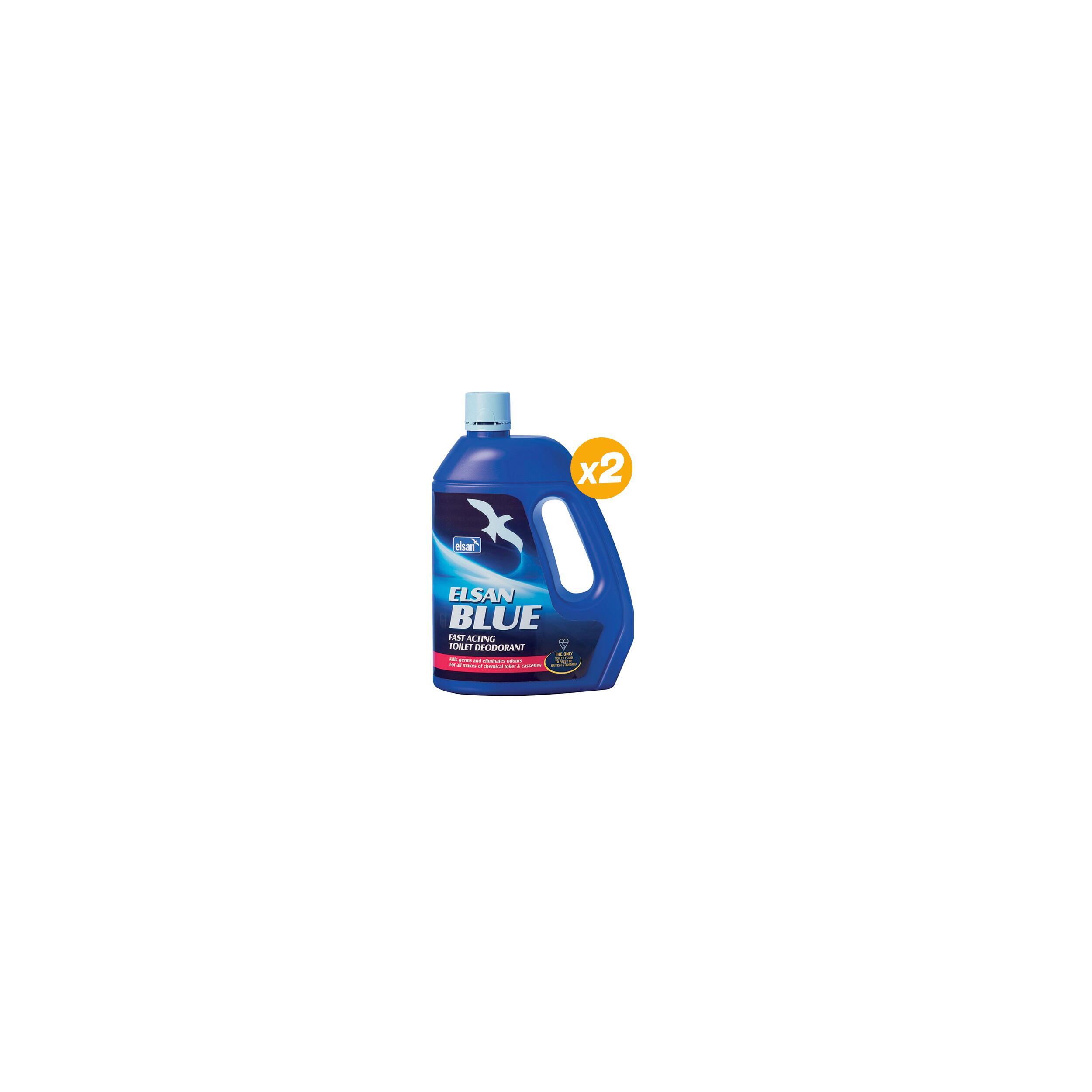 2 Produits sanitaire bleu 2 litres