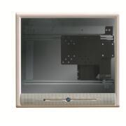 Support mural à glissières droite : déport 451 mm