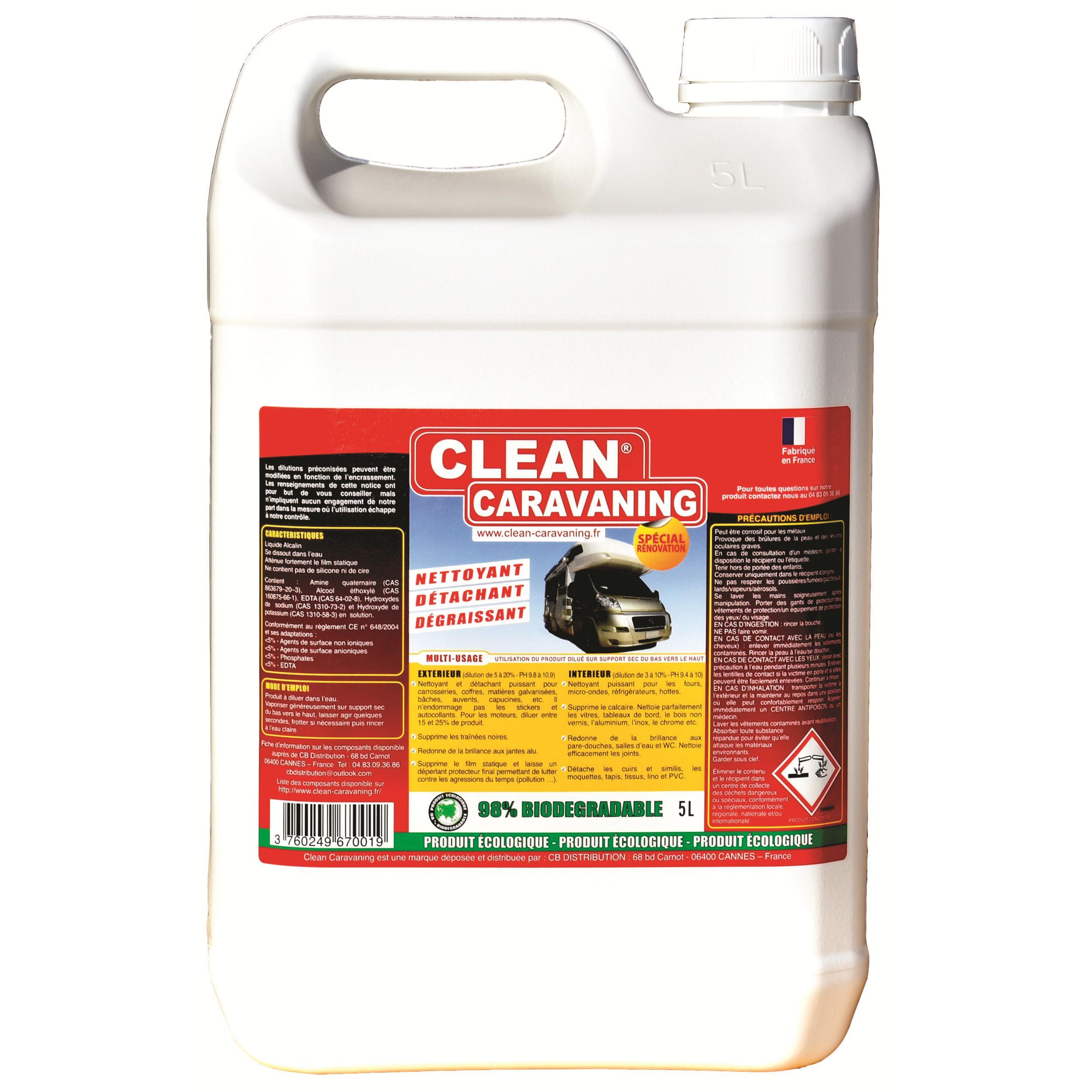 Produit d'entretien multi-usages : Bidon de 5L
