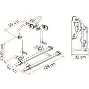 Porte-vélos Carry Bike pour camping car : Pro C L 80