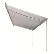 Omnistor 5200 motorisé : Mystic Gris 5,00 m  boîtier blanc