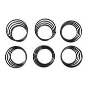 Lot de 6 supports de verre ressorts