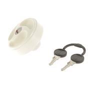 Bouchon à clé : blanc