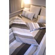 Couchage grand confort : Coffee Cream - 66 x 190 x 2,5 cm (Couette 190 x 135 cm)