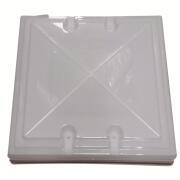 Lanterneau à poignées : Découpe 40 x 40 cm avec moustiquaire