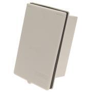 Socle mâle encastrable à fiche orientable : Socle Encastrable CEE17 Blanc