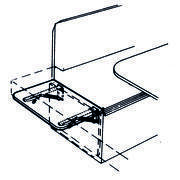 Console pliante : Bras 300 mm