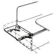 Console pliante : Bras 300 mm