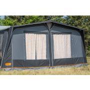 Lot de 2 rideaux pour mur de côté pour avancée façade