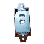 Serrure de placard 3 points avec carré