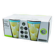 Pack 4 mugs Paon