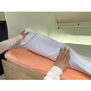 Sur-matelas gel à mémoire de forme