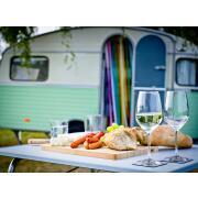 Lot de 2 verres à vin en cristal aimantés