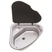 Evier couvercle Basic Line 33 : Version gauche