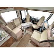 Housses sur-mesure camping-car : Dakar 5 banquettes