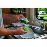 Brosse vaisselle avec réservoir