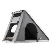 Tente de toit Columbus Variant : Small XL coloris gris clair