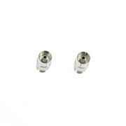 Adapteur fiche Fem F coaxial vers prise TV male