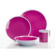 Pack vaisselle Hello Summer 16 pièces