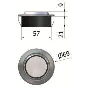 Spot encastrable orientable à Leds : blanc