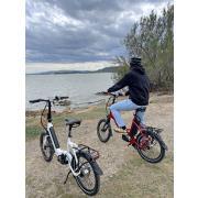 Vélo à assistance électrique pliant Juny : Rouge 14Ah