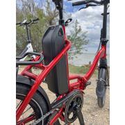 Vélo à assistance électrique pliant Juny : Rouge 14Ah