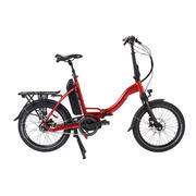 Vélo pliant à assistance électrique Juny : Rouge 14Ah
