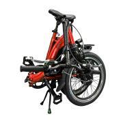 Vélo à assistance électrique pliant Folky : Rouge 11Ah