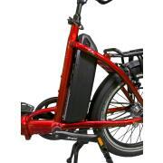 Vélo à assistance électrique pliant Folky : Rouge 11Ah