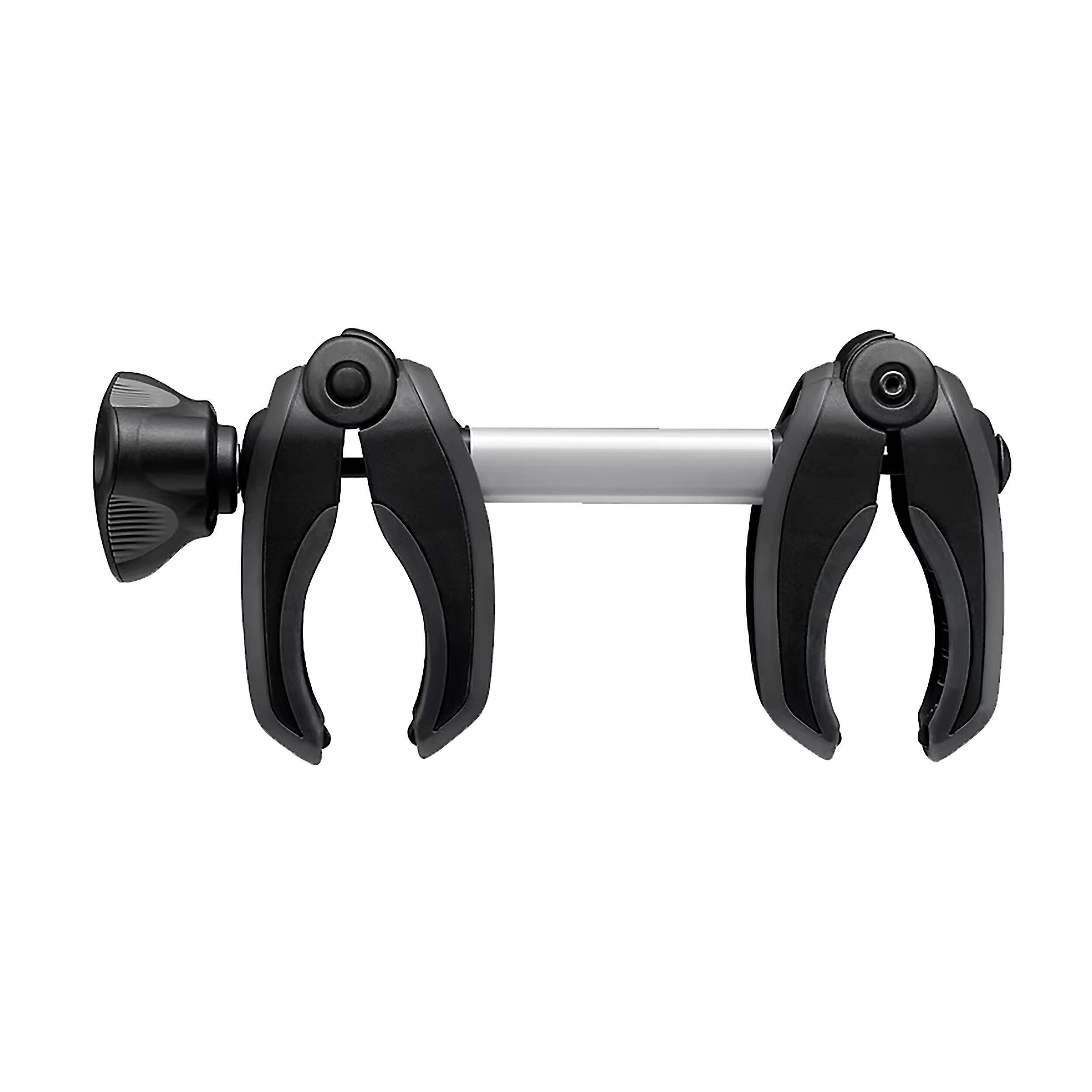 Bike holders avec fermeture AcuTight : Bike Holder 4 avec un verrou AcuTight Knob gris anodisé