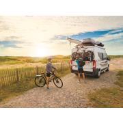 Porte-vélos Elite Van XT : Pour Ducato / Jumper / Boxer / Ram Pro Master depuis 2007 - Coloris gris anodisé