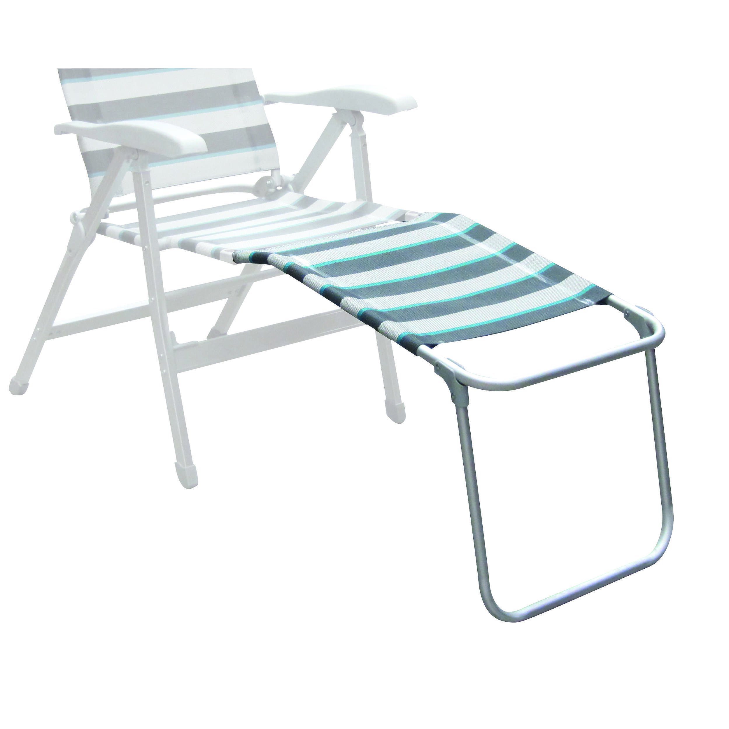 Repose-jambes : rayé horizontal