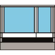 Façade Résidence G3 : 4,00 m Ducato H2 pour store 5200