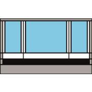 Façade Résidence G3 : 4,00 m Ducato H2 pour store 5200