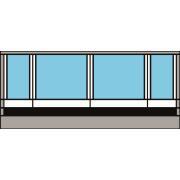 Façade Résidence G3 : 4,00 m Ducato H2 pour store 5200