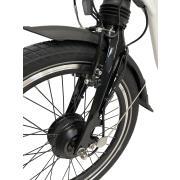 Vélo à assistance électrique pliant Folky : Blanc 11Ah