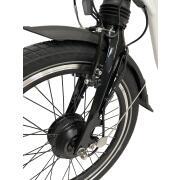 Vélo à assistance électrique pliant Folky : Blanc 11Ah