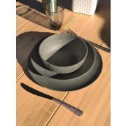 Lot de 4 bols CLUB : Coloris gris